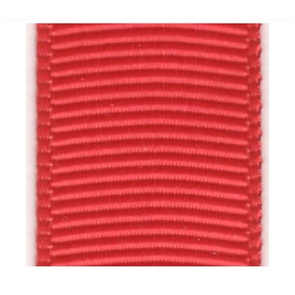 Papilion R074200160252100Y .63 in. Grosgrain Ribbon 100 Yards - Hot Red R074200160252100Y - main